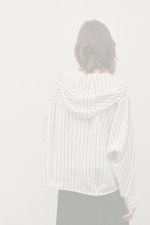 画像3:   グレースコンチネンタル｜GRACE CONTINENTAL ダイアグラム DIAGRAM  フードシャツ{-BFS}