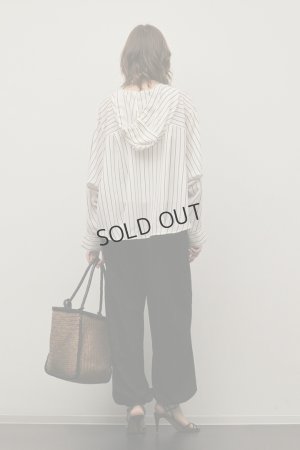 画像9: グレースコンチネンタル｜GRACE CONTINENTAL ダイアグラム DIAGRAM  フードシャツ{-BFS}