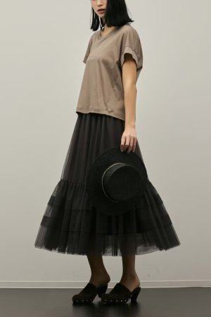 画像3: グレースコンチネンタル｜GRACE CONTINENTAL ダイアグラム DIAGRAM  ルーズカットTシャツ{-BFS}