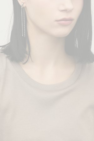 画像9:  {SOLD} グレースコンチネンタル｜GRACE CONTINENTAL ダイアグラム DIAGRAM  ルーズカットTシャツ{-BFS}