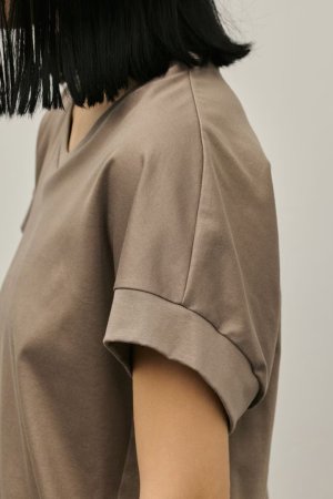 画像10: グレースコンチネンタル｜GRACE CONTINENTAL ダイアグラム DIAGRAM  ルーズカットTシャツ{-BFS}