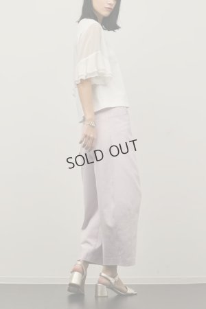 画像6: グレースコンチネンタル｜GRACE CONTINENTAL ダイアグラム DIAGRAM  シフォンスリーブカットトップ{-BFS}