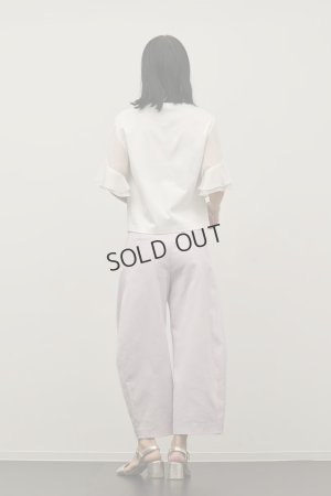 画像7: グレースコンチネンタル｜GRACE CONTINENTAL ダイアグラム DIAGRAM  シフォンスリーブカットトップ{-BFS}