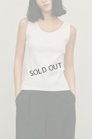 画像1: グレースコンチネンタル｜GRACE CONTINENTAL ダイアグラム DIAGRAM  テレコノースリーブトップ{-BFS}