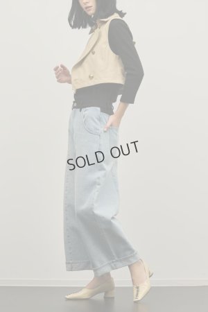 画像15: グレースコンチネンタル｜GRACE CONTINENTAL ダイアグラム DIAGRAM  ペプラムトレンチベスト{-BFS}