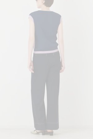 画像4: グレースコンチネンタル｜GRACE CONTINENTAL ダイアグラム DIAGRAM  シャンブレーマリンパンツ{-BFA}
