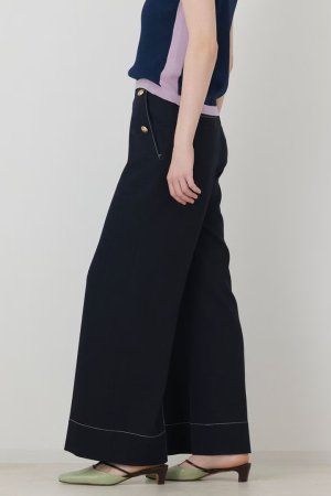 画像9: グレースコンチネンタル｜GRACE CONTINENTAL ダイアグラム DIAGRAM  シャンブレーマリンパンツ{-BFA}