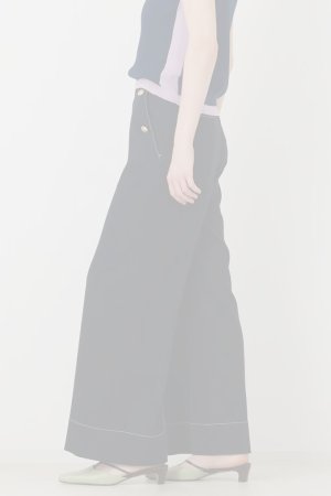 画像9: グレースコンチネンタル｜GRACE CONTINENTAL ダイアグラム DIAGRAM  シャンブレーマリンパンツ{-BFA}