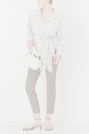 画像3:  {SOLD} グレースコンチネンタル｜GRACE CONTINENTAL ダイアグラム DIAGRAM  ポンチスリムパンツ{-BFA}