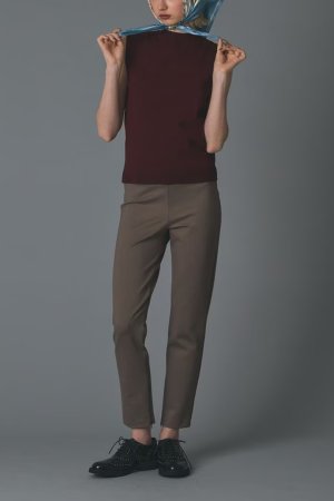 画像10: グレースコンチネンタル｜GRACE CONTINENTAL ダイアグラム DIAGRAM  ポンチスリムパンツ{-BFA}