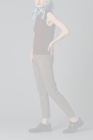 画像11:  {SOLD} グレースコンチネンタル｜GRACE CONTINENTAL ダイアグラム DIAGRAM  ポンチスリムパンツ{-BFA}