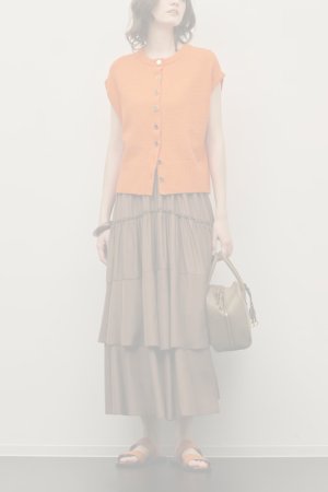 画像5:  {SOLD} グレースコンチネンタル｜GRACE CONTINENTAL ダイアグラム DIAGRAM  ロングティアードスカート{-BFS}