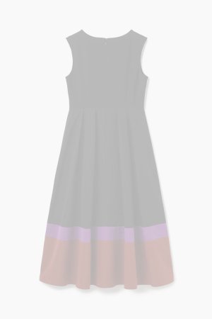 画像16: グレースコンチネンタル｜GRACE CONTINENTAL ダイアグラム DIAGRAM  カットソーコンビワンピース{-BFA}