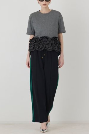画像2: グレースコンチネンタル｜GRACE CONTINENTAL ダイアグラム DIAGRAM  フリルヘムカットトップ {-BFA}