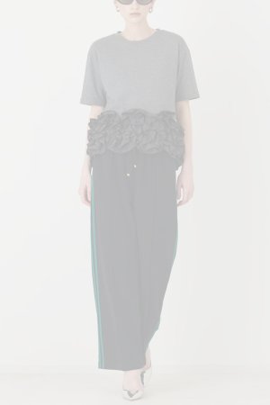 画像2: グレースコンチネンタル｜GRACE CONTINENTAL ダイアグラム DIAGRAM  フリルヘムカットトップ {-BFA}