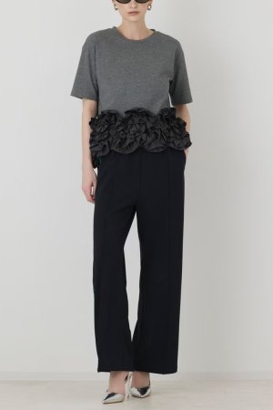 画像3: グレースコンチネンタル｜GRACE CONTINENTAL ダイアグラム DIAGRAM  フリルヘムカットトップ {-BFA}