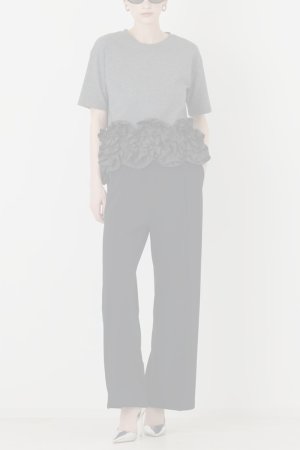 画像3: グレースコンチネンタル｜GRACE CONTINENTAL ダイアグラム DIAGRAM  フリルヘムカットトップ {-BFA}