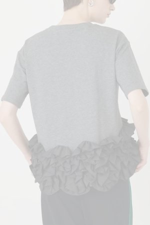 画像8: グレースコンチネンタル｜GRACE CONTINENTAL ダイアグラム DIAGRAM  フリルヘムカットトップ {-BFA}