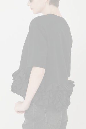 画像9: グレースコンチネンタル｜GRACE CONTINENTAL ダイアグラム DIAGRAM  フリルヘムカットトップ {-BFA}