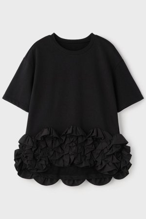 画像14: グレースコンチネンタル｜GRACE CONTINENTAL ダイアグラム DIAGRAM  フリルヘムカットトップ {-BFA}