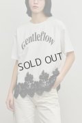 グレースコンチネンタル｜GRACE CONTINENTAL ダイアグラム DIAGRAM  レースヘムロゴTシャツ{-BFS}