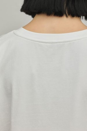 画像14: グレースコンチネンタル｜GRACE CONTINENTAL ダイアグラム DIAGRAM  レースヘムロゴTシャツ{-BFS}
