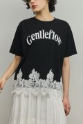 ★取り寄せリクエスト注文受付中★ グレースコンチネンタル｜GRACE CONTINENTAL ダイアグラム DIAGRAM  レースヘムロゴTシャツ{-BFS}