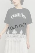 グレースコンチネンタル｜GRACE CONTINENTAL ダイアグラム DIAGRAM  レースヘムロゴTシャツ{-BFS}