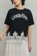 画像1: グレースコンチネンタル｜GRACE CONTINENTAL ダイアグラム DIAGRAM  レースヘムロゴTシャツ{-BFS} (1)
