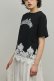 画像6: グレースコンチネンタル｜GRACE CONTINENTAL ダイアグラム DIAGRAM  レースヘムロゴTシャツ{-BFS} (6)