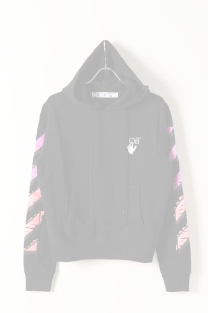 画像1:   Off-white オフホワイト MAKER SLIM HOODIE{0MBB034R21FLE003BK-BAS}