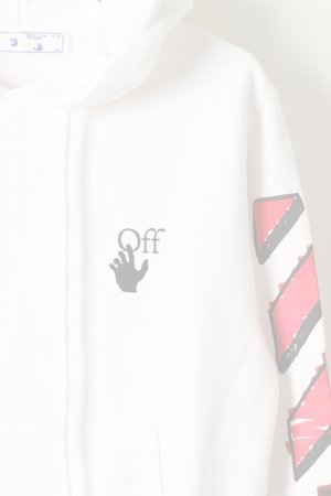 画像3:   Off-white オフホワイト MAKER SLIM HOODIE{0MBB034R21FLE003WT-BAS}