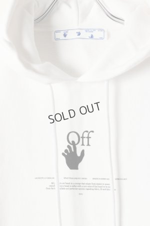 画像2: {SOLD}Off-white オフホワイト WHITE OFFF GRAFF SLIM HOOD{0MBB034R21FLE005WT-BAS}