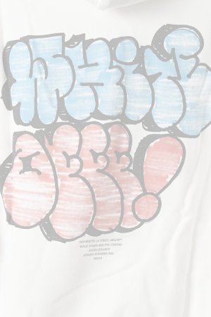 画像4:   Off-white オフホワイト WHITE OFFF GRAFF SLIM HOOD{0MBB034R21FLE005WT-BAS}