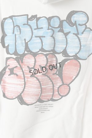 画像4: {SOLD}Off-white オフホワイト WHITE OFFF GRAFF SLIM HOOD{0MBB034R21FLE005WT-BAS}