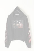   Off-white オフホワイト CARAVAGGIO OVER HOODIE{0MBB037R21FLE002BK-BAS}
