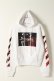 画像1: Off-white オフホワイト CARAVAGGIO OVER HOODIE{0MBB037R21FLE002WT-BAS} (1)