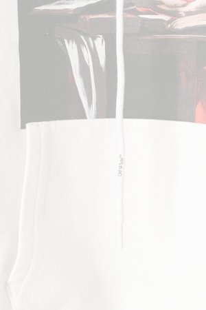 画像3:   Off-white オフホワイト CARAVAGGIO OVER HOODIE{0MBB037R21FLE002WT-BAS}