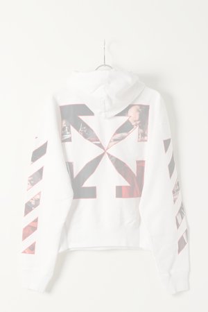 画像5:   Off-white オフホワイト CARAVAGGIO OVER HOODIE{0MBB037R21FLE002WT-BAS}