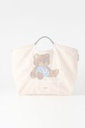   ダブスタ ダブルスタンダードクロージング｜DOUBLE STANDARD CLOTHING Ball&Chain / テディベアショッピングバッグ{-BCA}