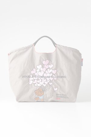 画像1:   ダブスタ ダブルスタンダードクロージング｜DOUBLE STANDARD CLOTHING Ball&Chain / バルーンベアショッピングバッグ{-BCA}