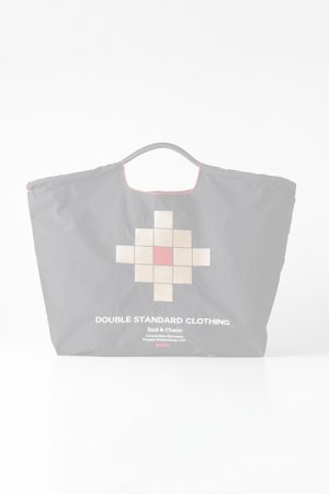 画像1:   ダブスタ ダブルスタンダードクロージング｜DOUBLE STANDARD CLOTHING Ball&Chain / 幾何学模様ショッピングバッグ{-BCA}