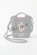 {SOLD}ダブスタ ダブルスタンダードクロージング｜DOUBLE STANDARD CLOTHING Ball&Chain / 幾何学模様ショルダーバッグ{-BCA}