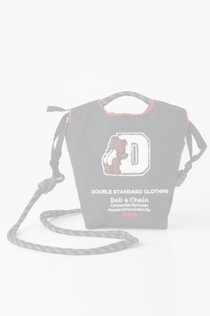 画像1:   DOUBLE STANDARD CLOTHING ダブルスタンダードクロージング Ball&Chain / Dロゴベアショルダーバッグ{-BCA}
