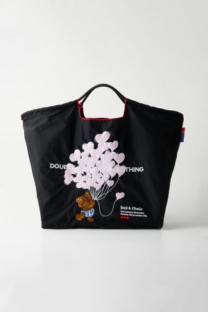 画像2: ダブスタ ダブルスタンダードクロージング｜DOUBLE STANDARD CLOTHING Ball&Chain / ハートバルーンベア ショッピングバッグ{-BFS}