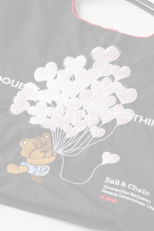 画像4:   ダブスタ ダブルスタンダードクロージング｜DOUBLE STANDARD CLOTHING Ball&Chain / ハートバルーンベア ショッピングバッグ{-BFS}