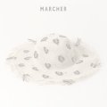   MARCHER マルシェ レオパードつば広ペーパーハット{-BJS}