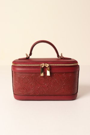 画像1: 【 50%OFF セール｜42,900円→21,450円】 グレースコンチネンタル｜GRACE CONTINENTAL カービングトライブス CARVING TRIBES  Mini EmbossVCBag{-BCA}