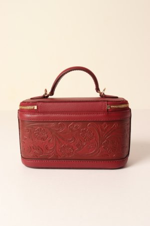 画像2: 【 30%OFF セール42,900円→30,030円】 グレースコンチネンタル｜GRACE CONTINENTAL カービングトライブス CARVING TRIBES  Mini EmbossVCBag{-BCA}