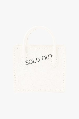 画像1: {SOLD}グレースコンチネンタル｜GRACE CONTINENTAL カービングトライブス CARVING TRIBES  SquareMiniBagMT{-BES}